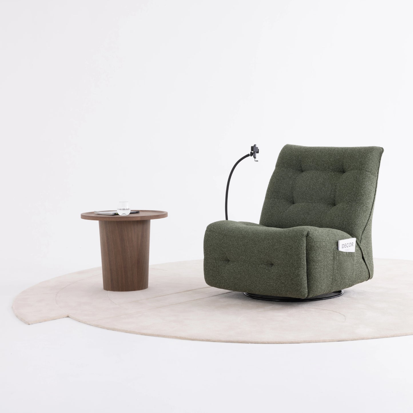 Draaifauteuil Bambu elektrisch