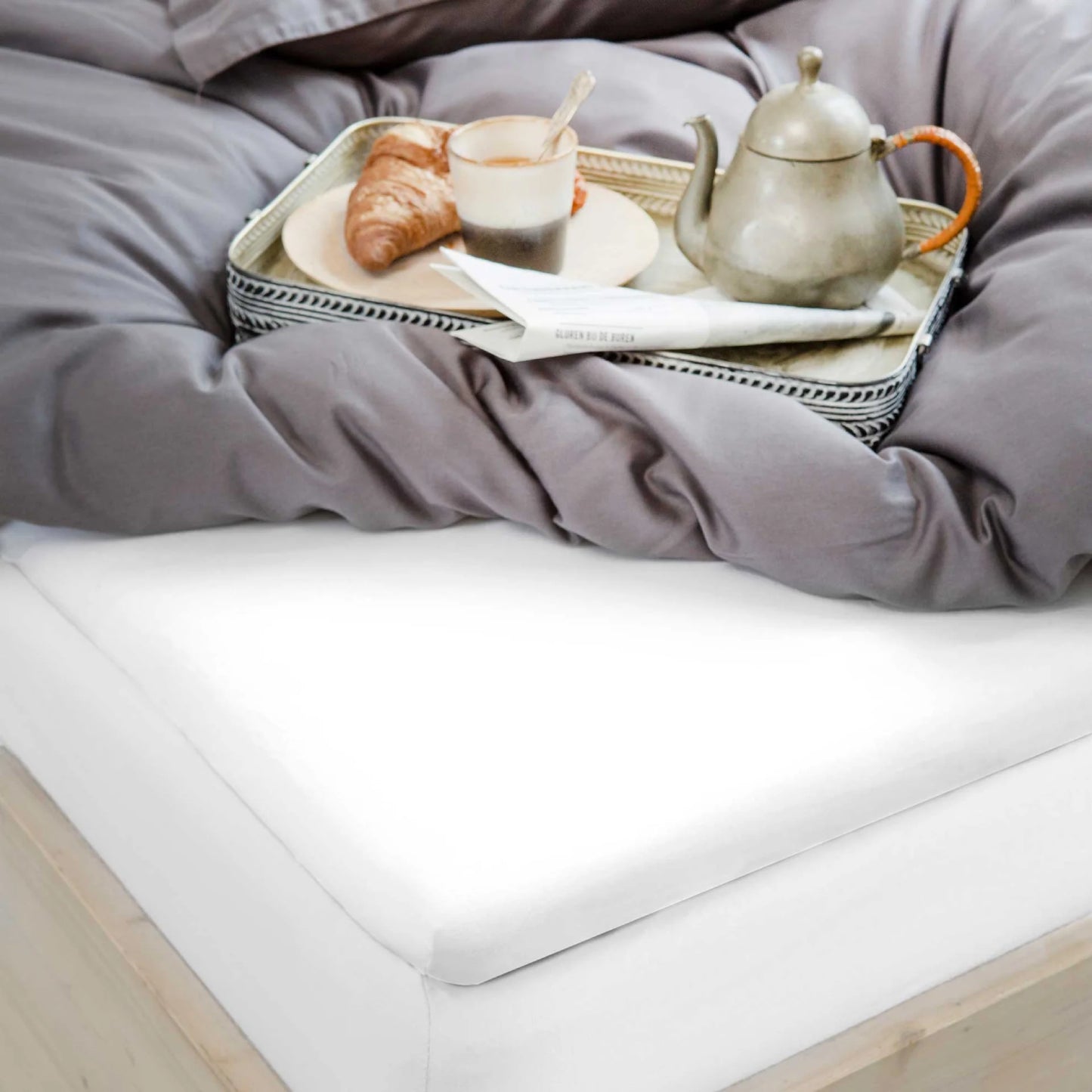 Jersey Stretch Split topper