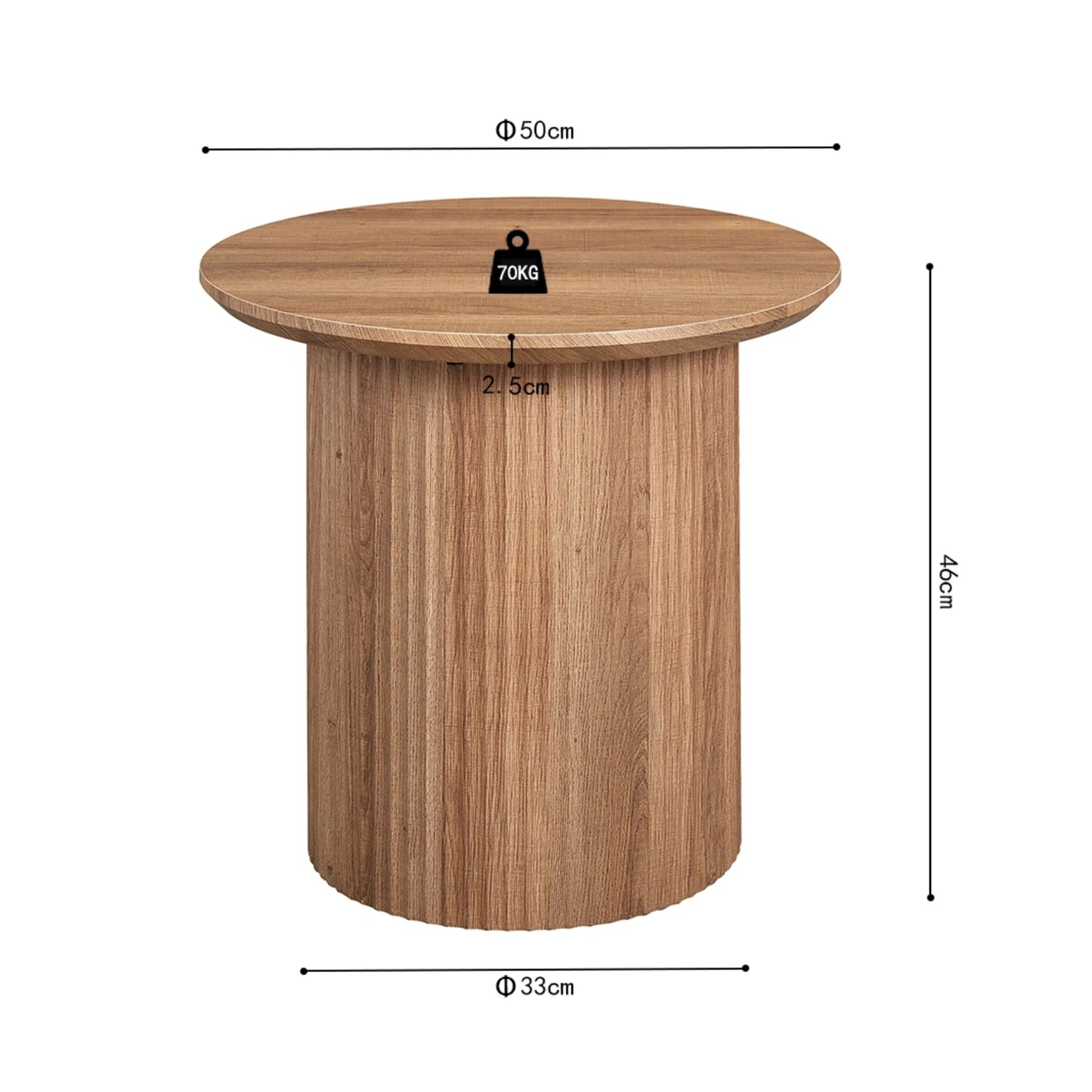 Salontafel Skava 50cm