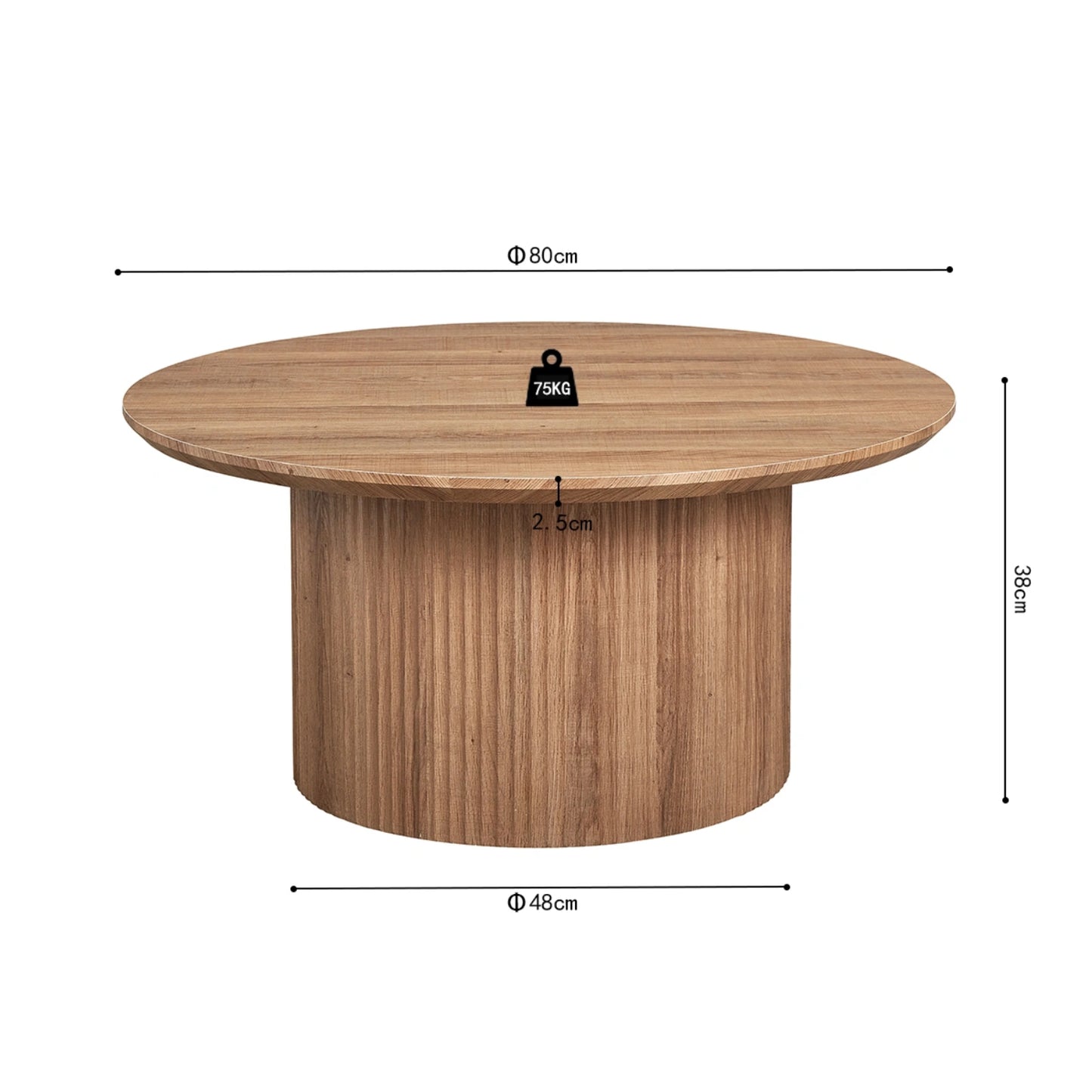 Salontafel Skava 80cm