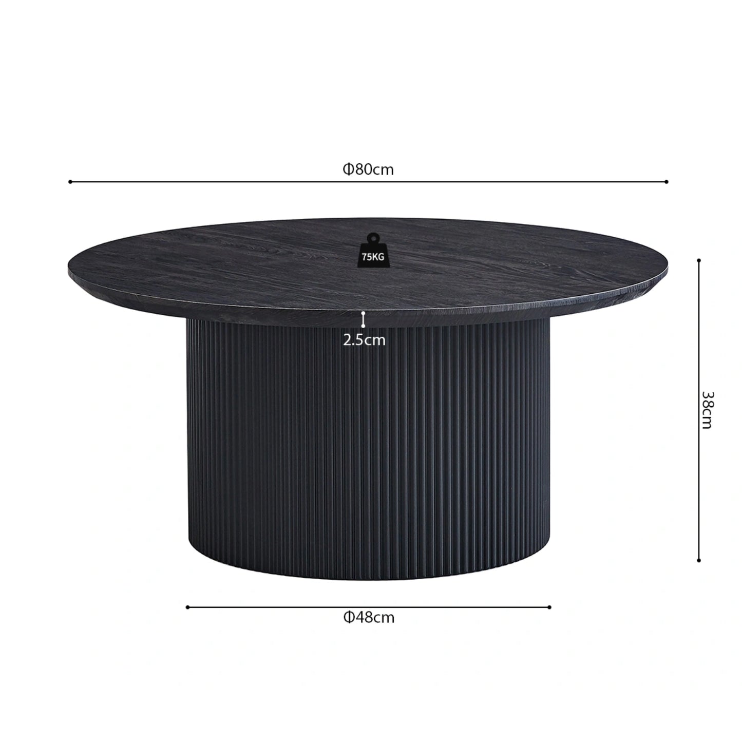 Salontafel Skava 80cm