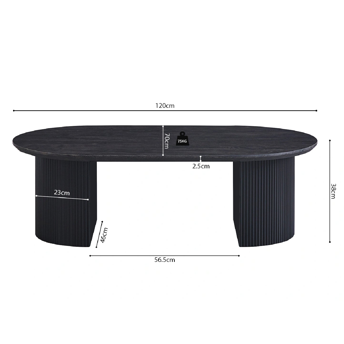 Salontafel Skava 120cm