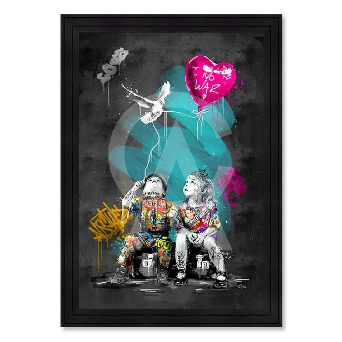 Le garçon, la fille et la colombe