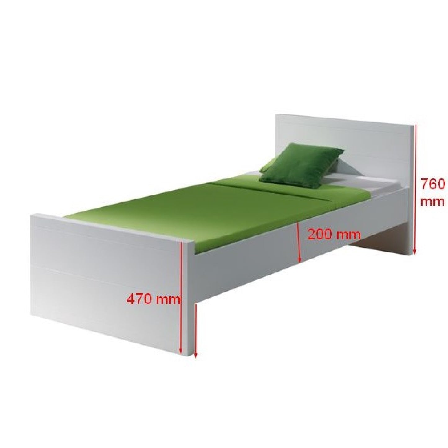 Eenpersoonsbed Silana 90cm