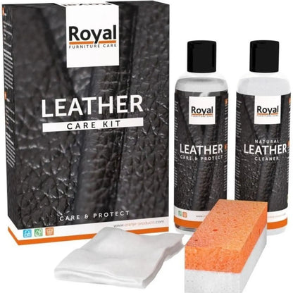 Leather care kit: finished leather