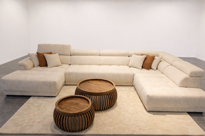 Hoeksalon Calm - Wit