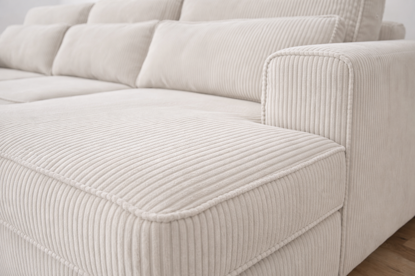 Hoeksalon Cloud - Wit