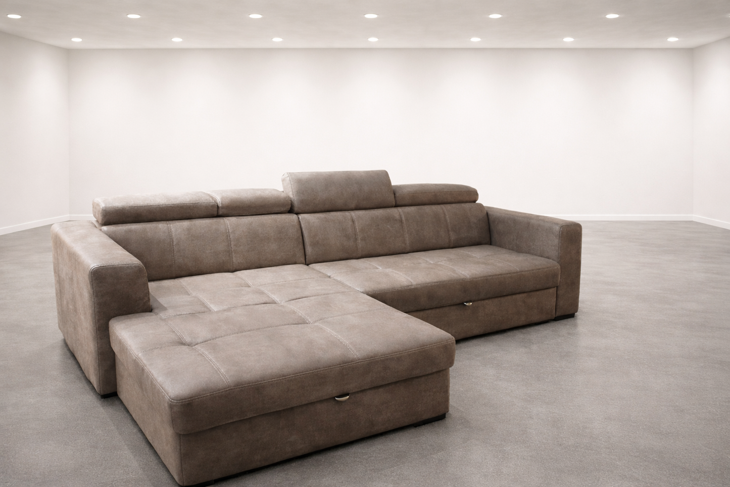 Hoeksalon Fjäll slaapfunctie - Lichtgrijs