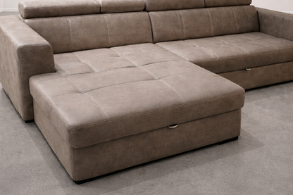 Hoeksalon Fjäll slaapfunctie - Lichtgrijs