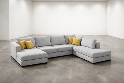 Hoeksalon Vik - Grijs