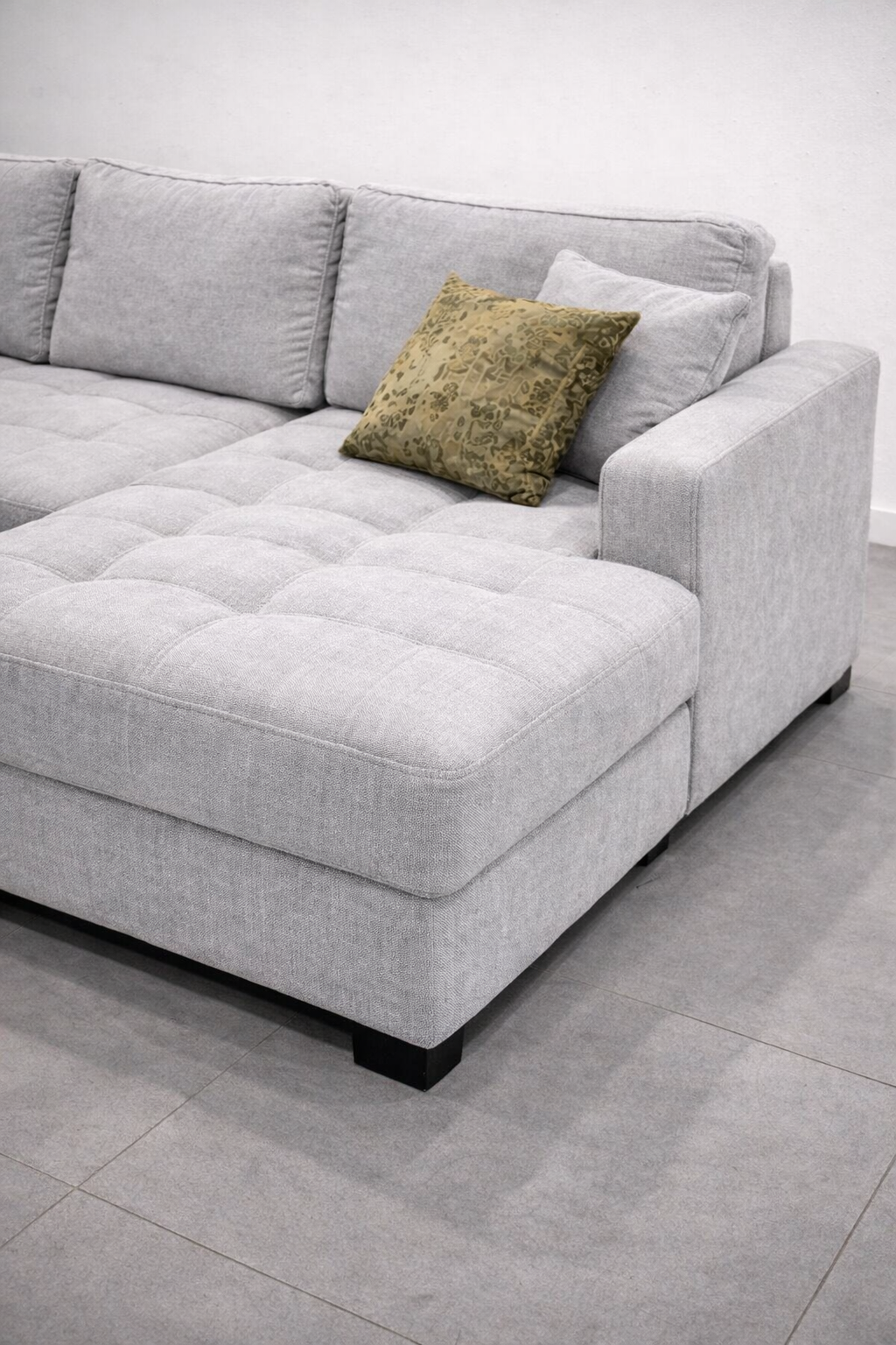 Hoeksalon Ease - Grijs