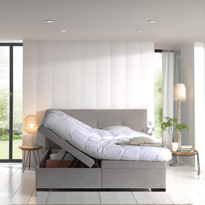 Opbergboxspring Velveton 180cm