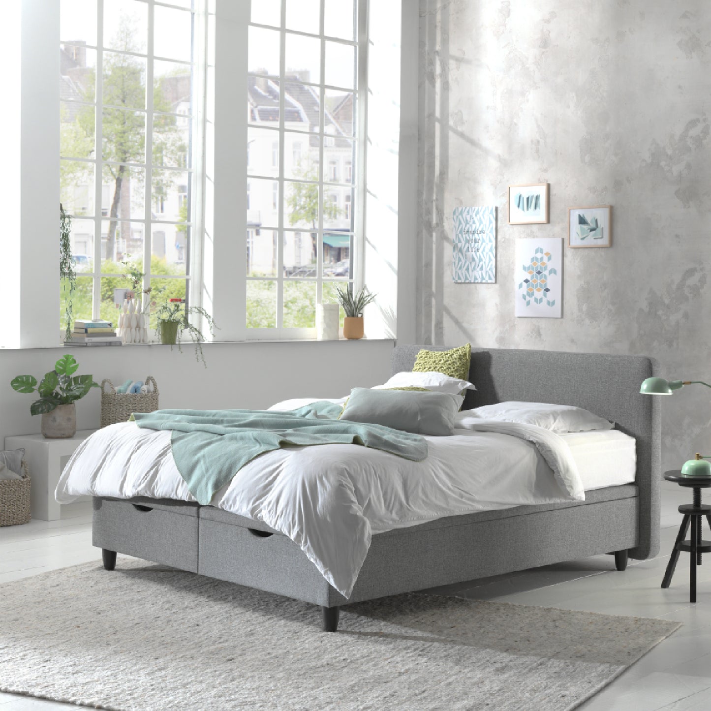 Opbergboxspring Portofino 180cm