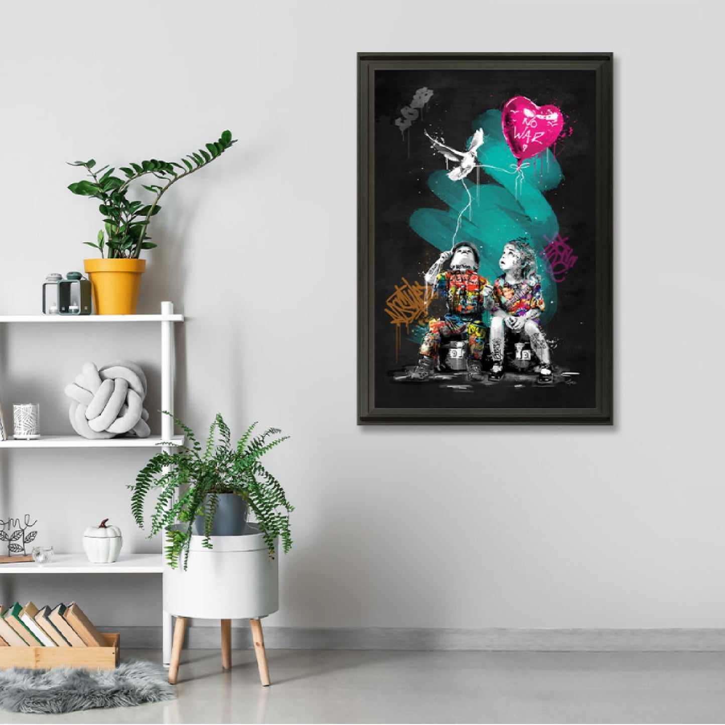 Le garçon, la fille et la colombe