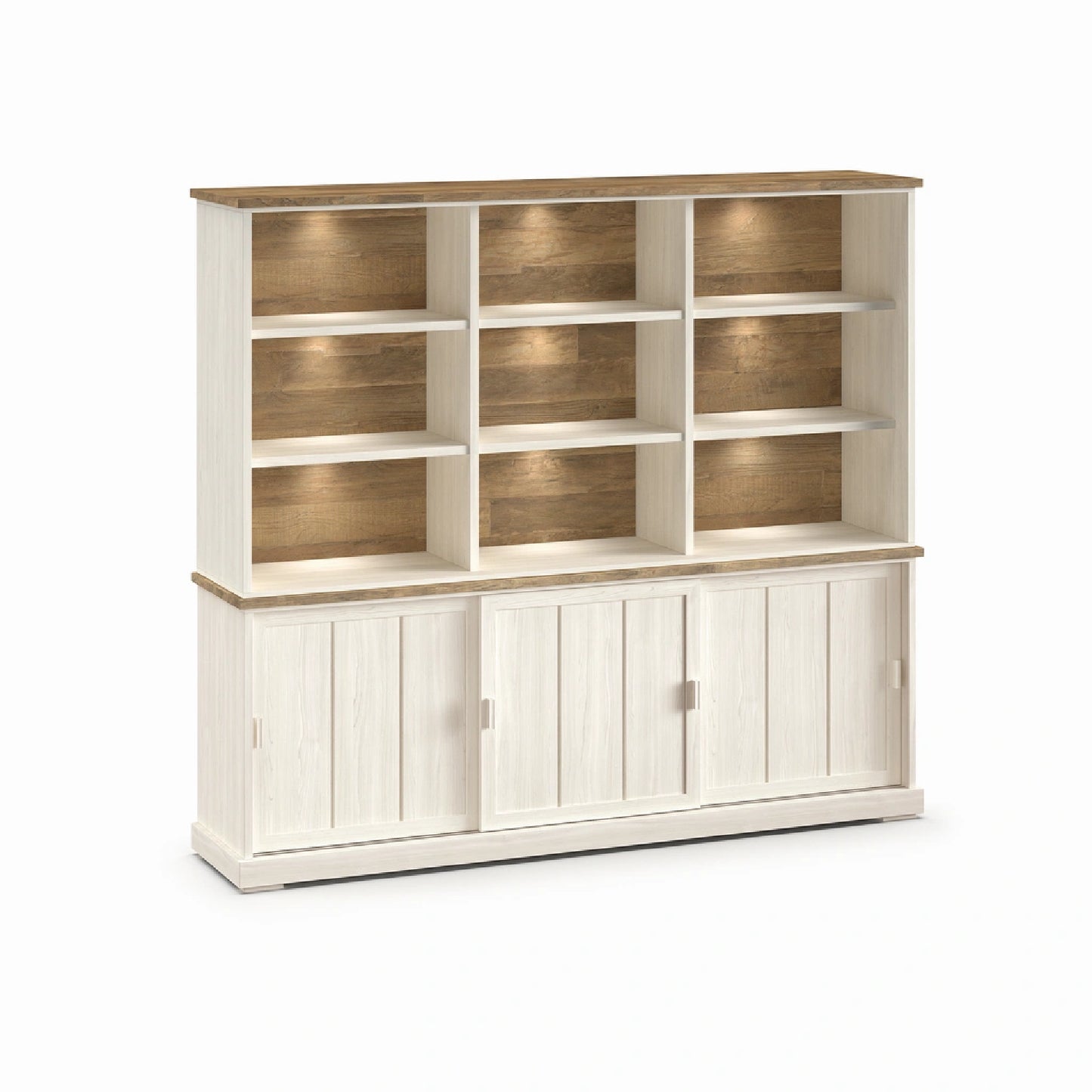 Boekenkast Bricks&Wood 233cm