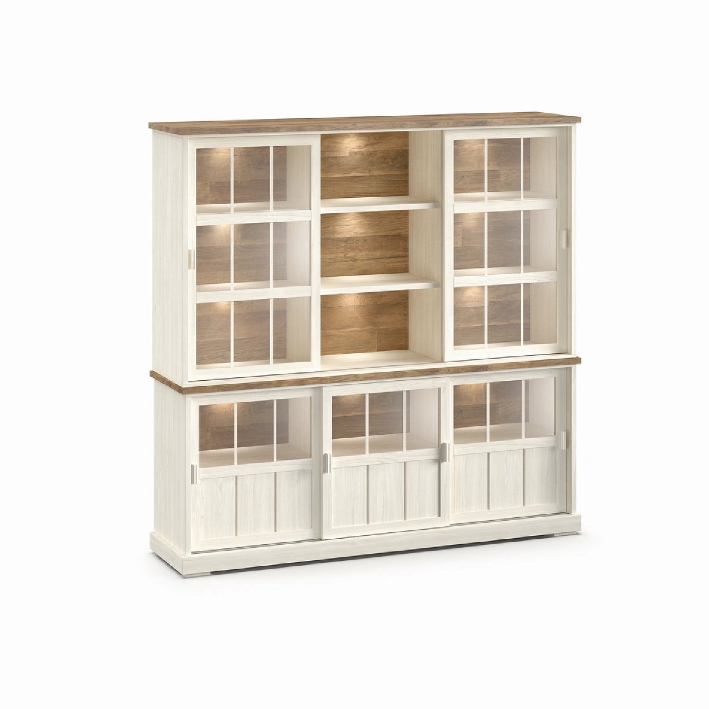 Vitrine Bricks&Wood 209cm