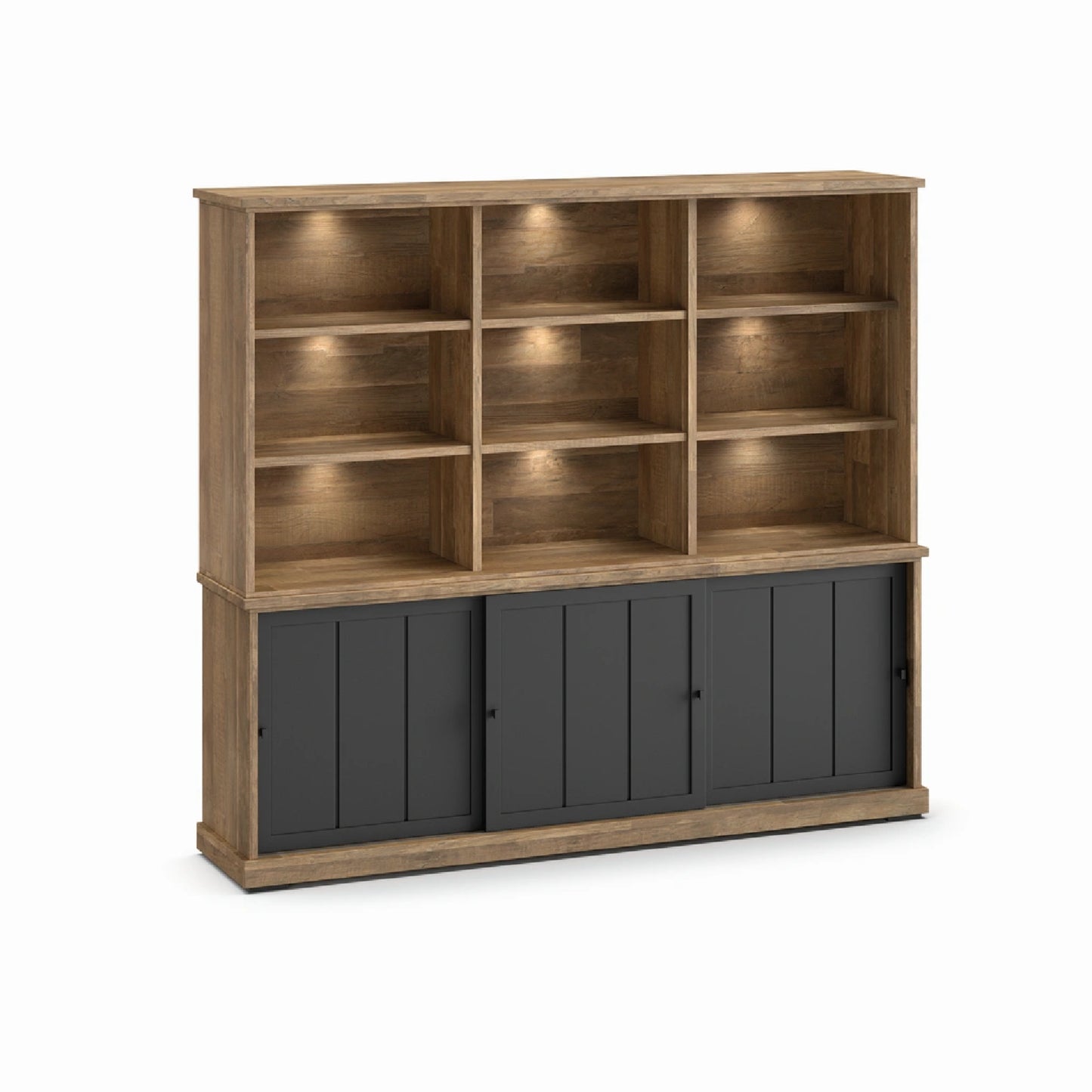 Boekenkast Bricks&Wood 233cm