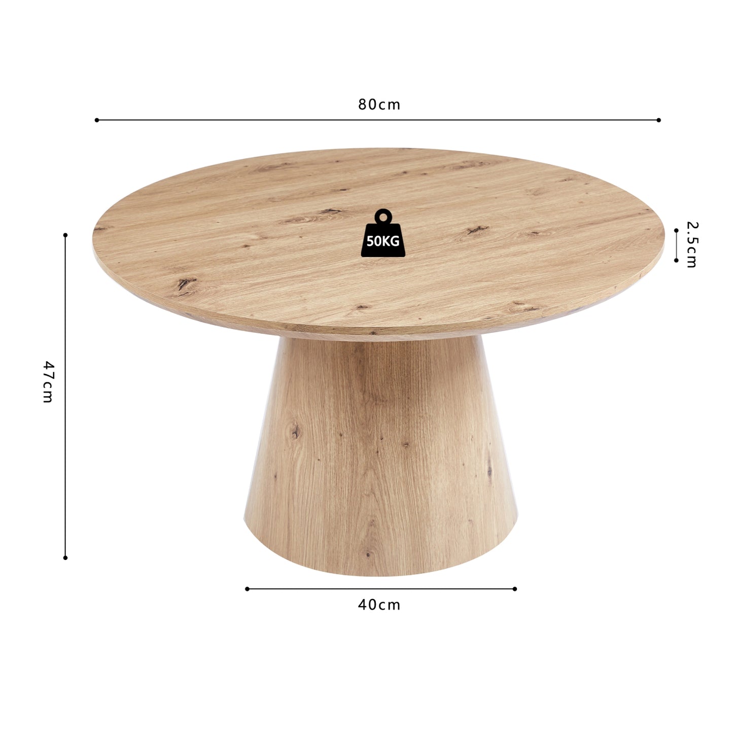 Salontafel Kodin 80cm