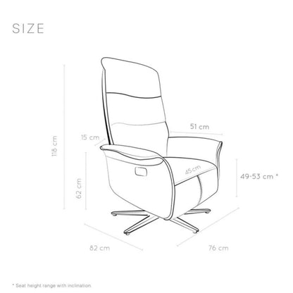 Relaxzetel Siena elektrisch