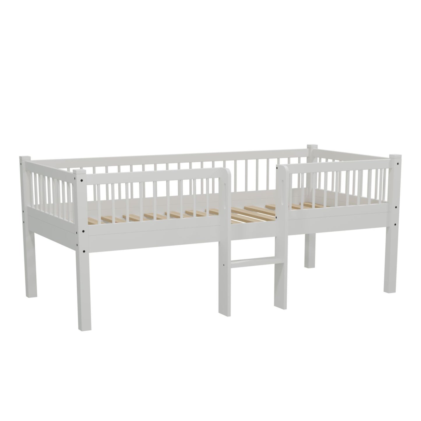 Halfhoogslaper met ladder Lovelle