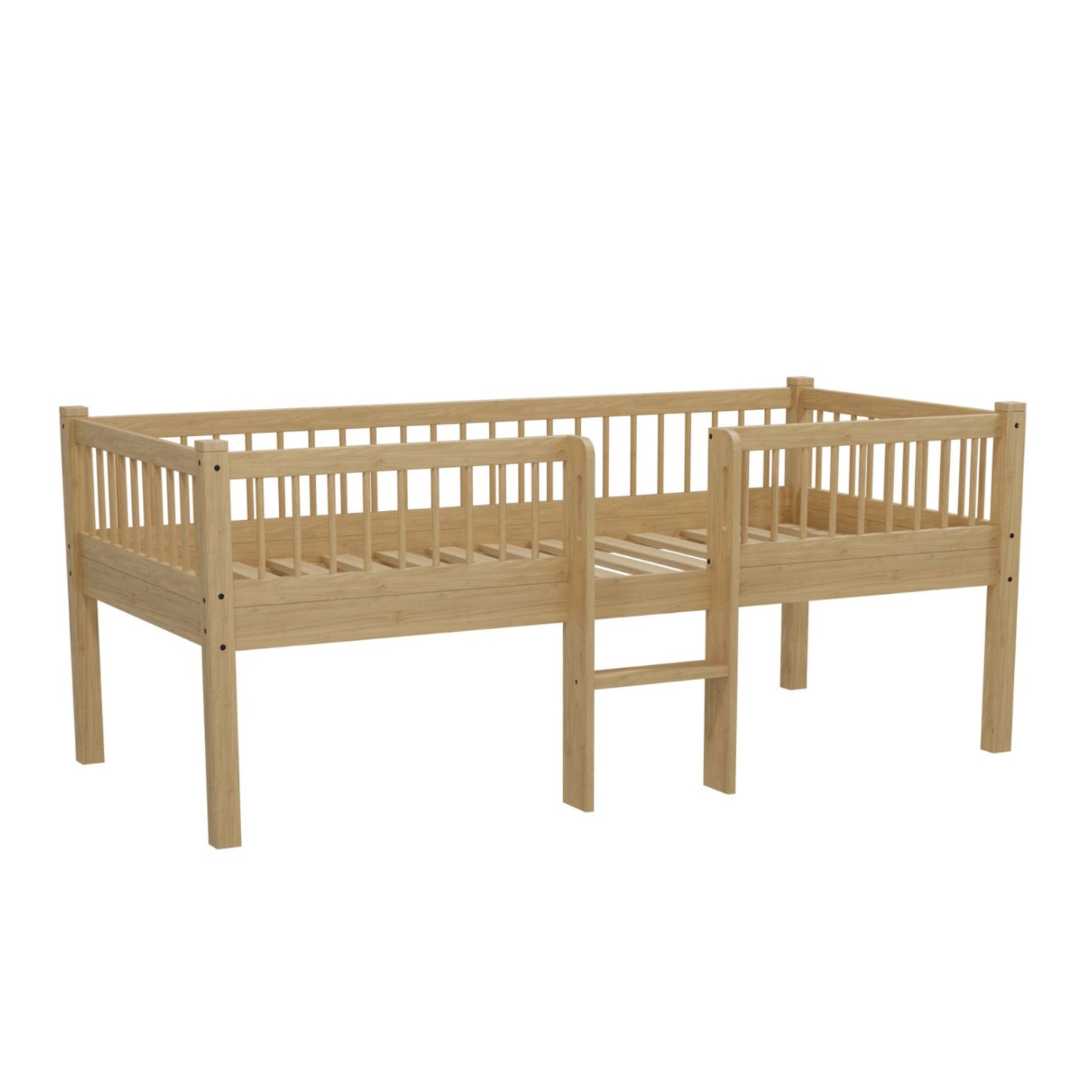 Halfhoogslaper met ladder Lovelle