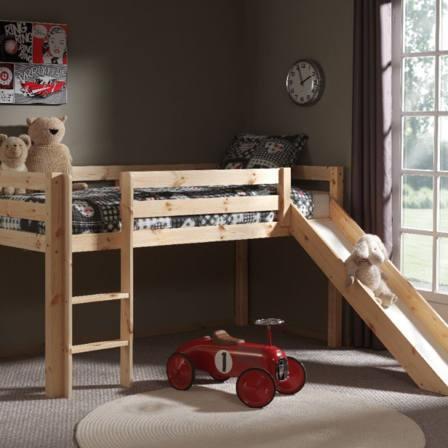 Hoogslaper met glijbaan Teralis